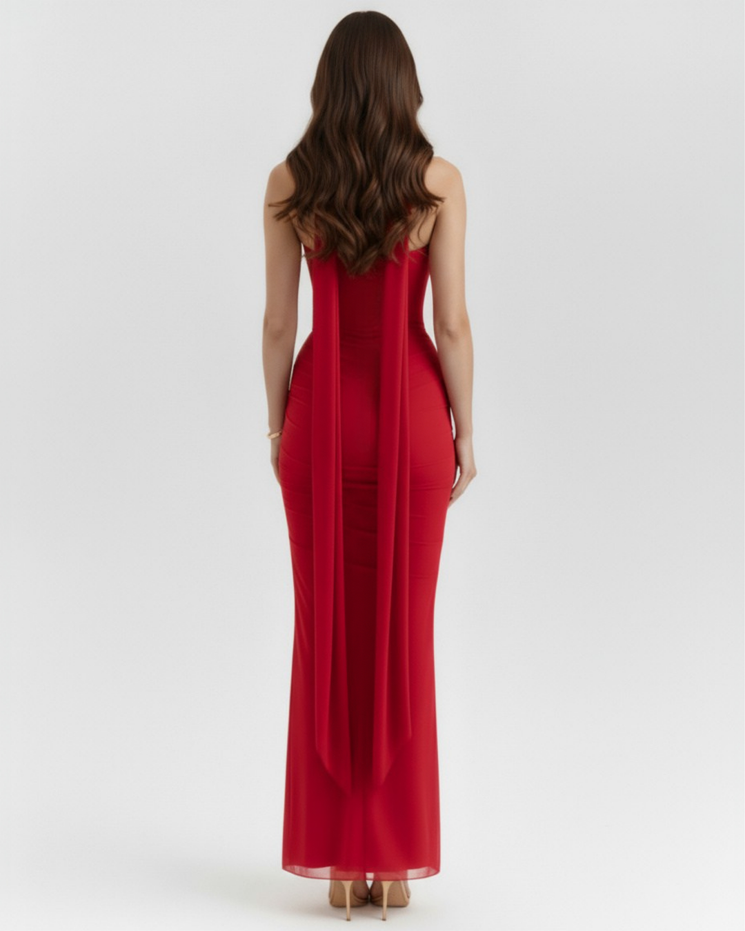 Mia | Elegant Tre-delat Set med Maxi Kjol 5