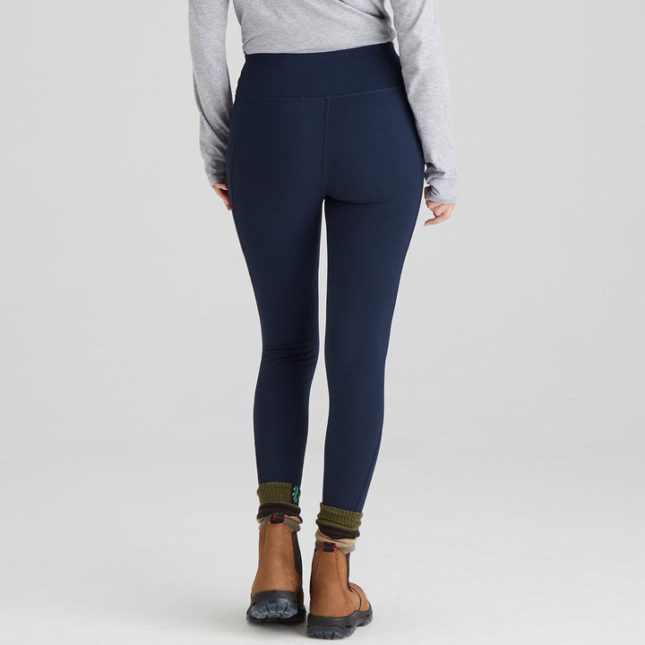 Mia | Slim Fit Mellanvikt Leggings med Dragsko och Fickor 2