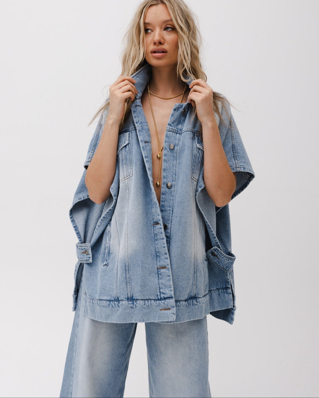 Mia | Vintage Oversized Denim Set 3