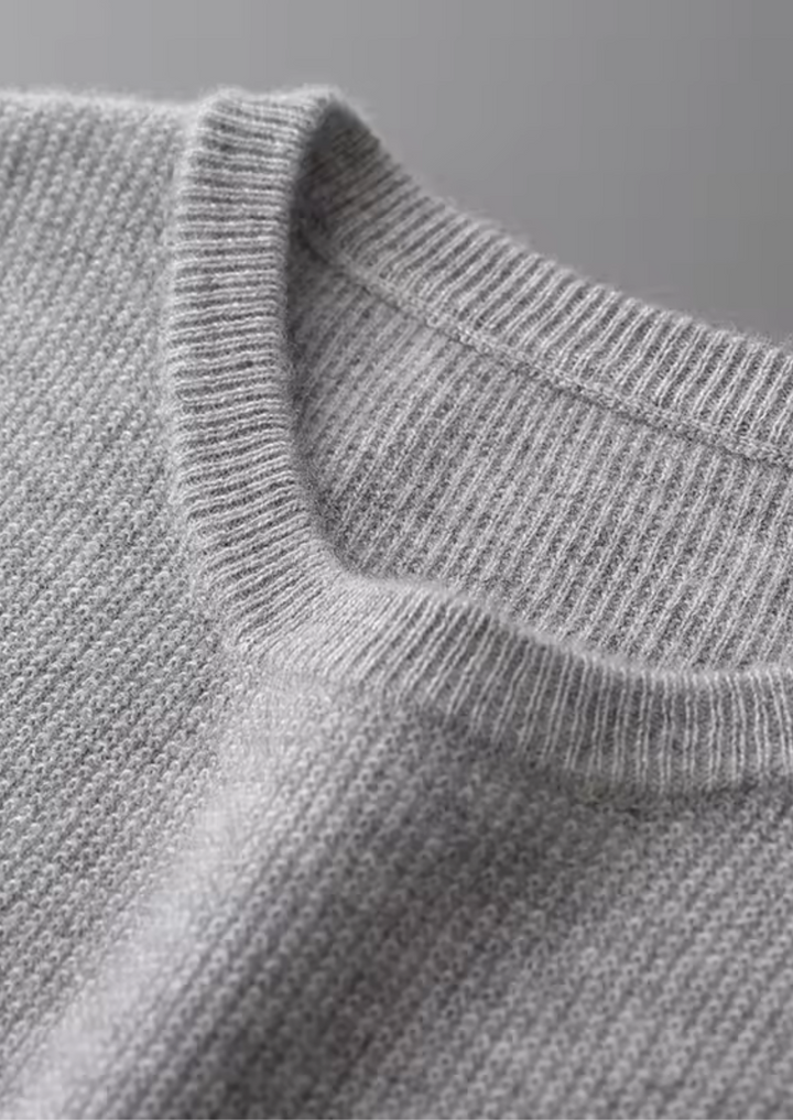 Minimalistisk Herr Väst | Ärmlös Design med Rund Halsringning | Mångsidig Layering för Stil och Komfort 2