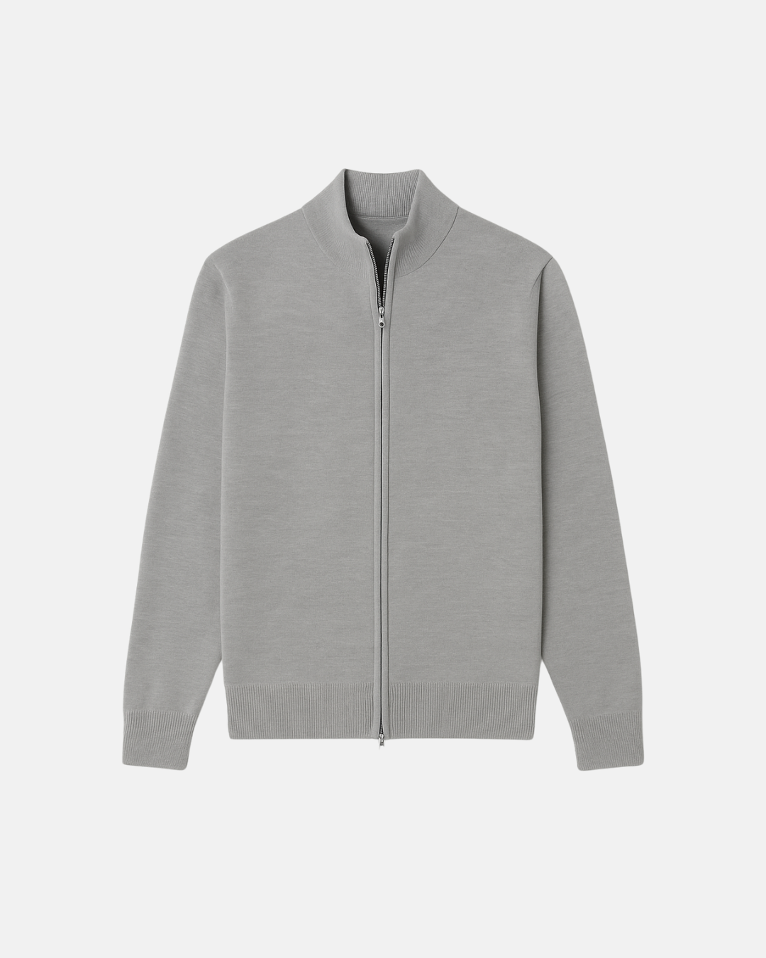 Minimalistisk Slim Fit Jacka för Män med Ståkrage | Mångsidig Design för Vardagsbruk 0