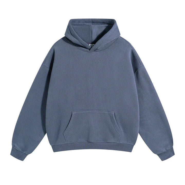 Mjuk Fleece Huvtröja | Oversized Unisex Design med Skyddshuva för Bekväm Värme 10