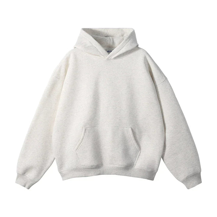 Mjuk Fleece Huvtröja | Oversized Unisex Design med Skyddshuva för Bekväm Värme 5