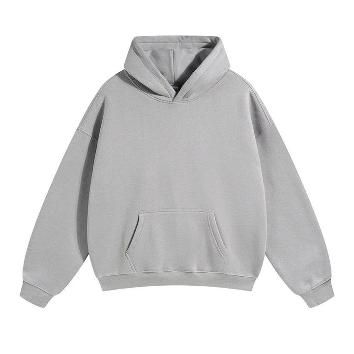 Mjuk Fleece Huvtröja | Oversized Unisex Design med Skyddshuva för Bekväm Värme 9