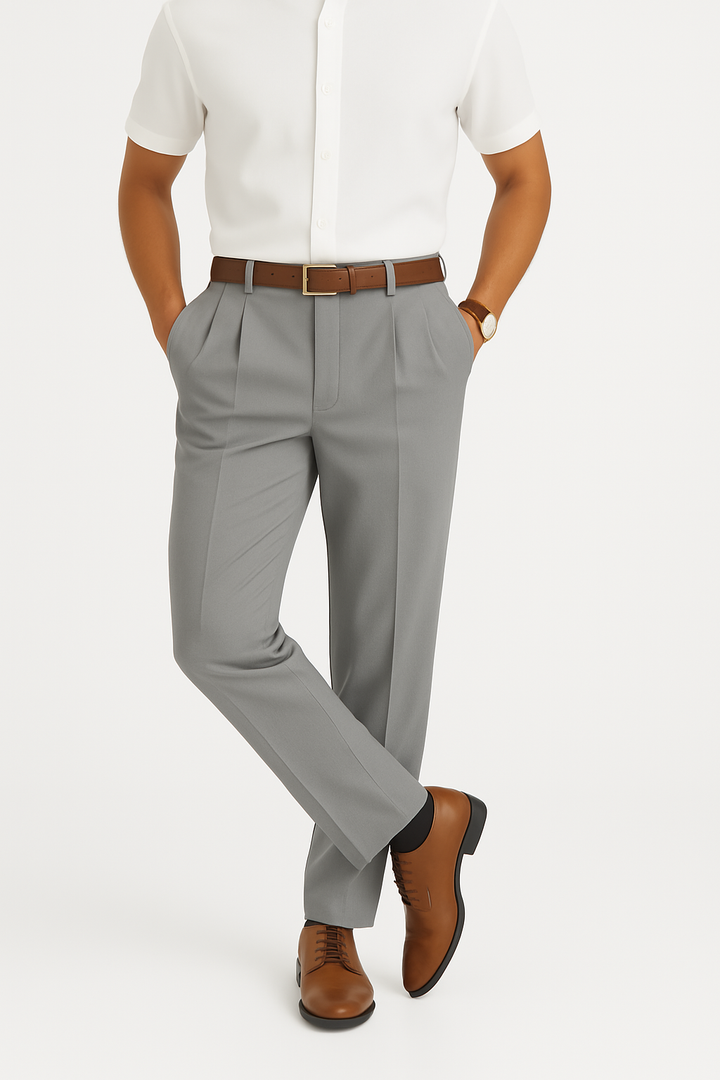 Moderna Affärsbyxor | Skräddarsydd Passform i Högkvalitativt Tyg | Stilren Elegans för Business Casual 3