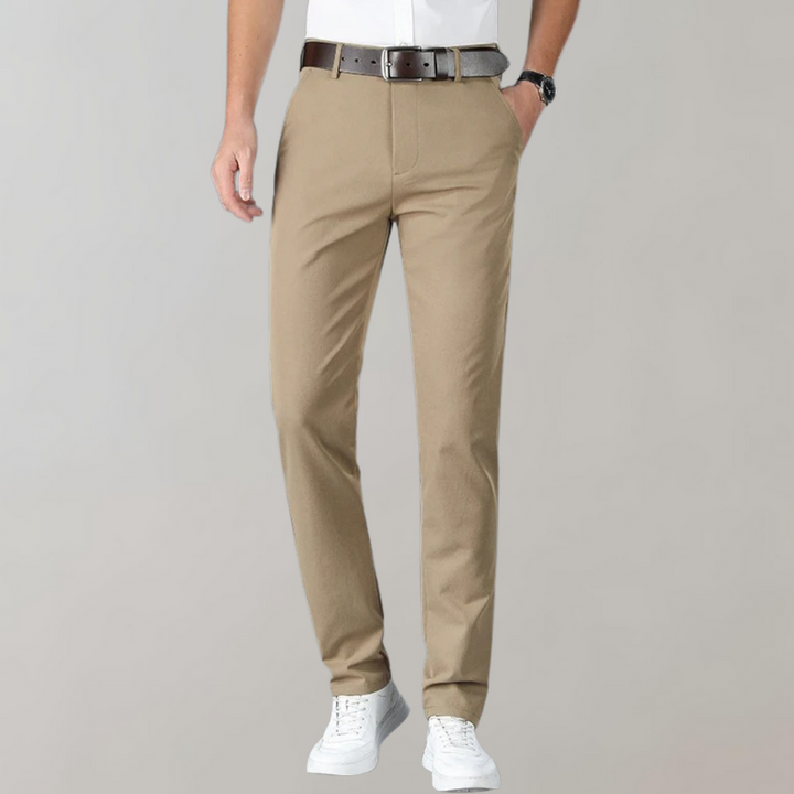 Moderna Arbetsbyxor Herr | Slim Fit med Avsmalnande Ben | Professionell Look för Kontor och Möten 6