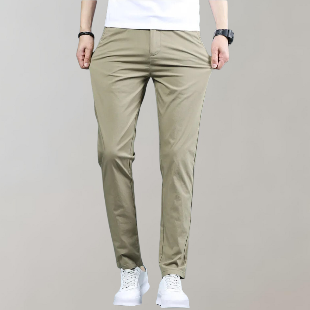 Moderna Arbetsbyxor Herr | Slim Fit med Stretch för Komfort och Stil 0
