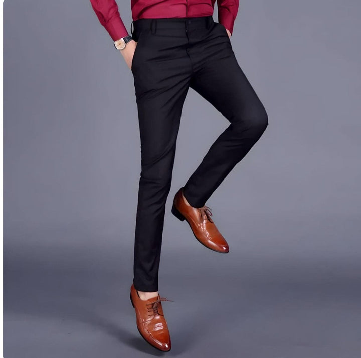 Moderna Arbetsbyxor Herr | Slim Fit med Stretchigt Material | Mångsidig Design för Komfort och Stil 1