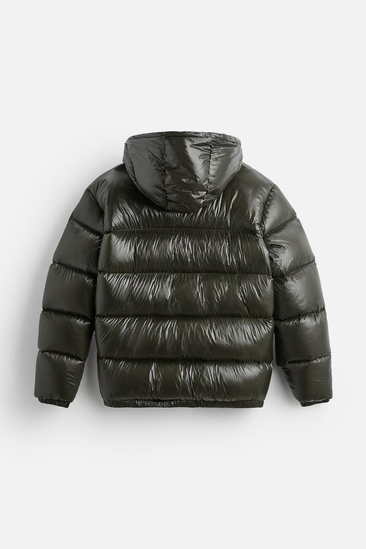 Moderna Pufferjackor för Män | Lätt Vadderad Design med Strukturerad Huva 2