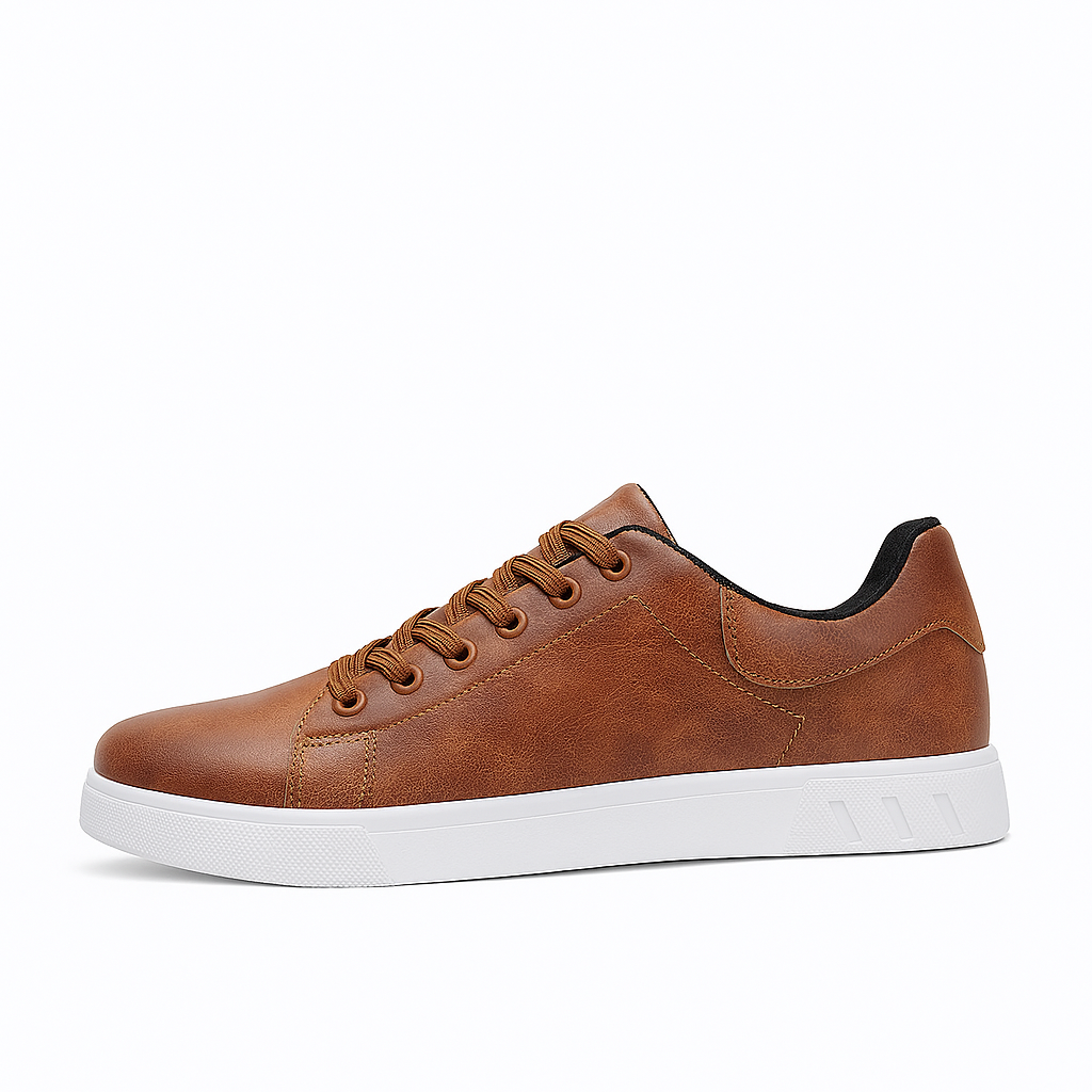 Moderna Sneakers Män | Casual Snörskor med Slitstark Sula | Bekväm Design för Vardagsbruk 1