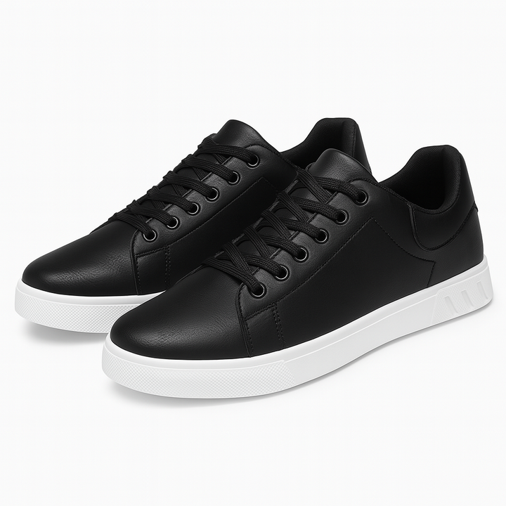 Moderna Sneakers Män | Casual Snörskor med Slitstark Sula | Bekväm Design för Vardagsbruk 3
