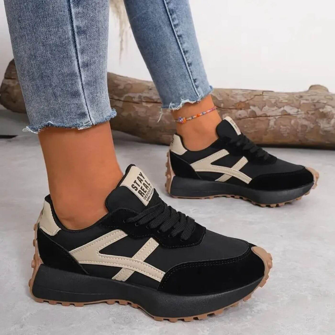 Moderna Sneakers för Kvinnor | Chunky Sula med Halkfri Slitbana | Sportig Stil och Dämpning för Vardagskomfort 0