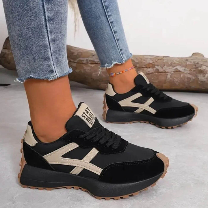 Moderna Sneakers för Kvinnor | Chunky Sula med Halkfri Slitbana | Sportig Stil och Dämpning för Vardagskomfort 0