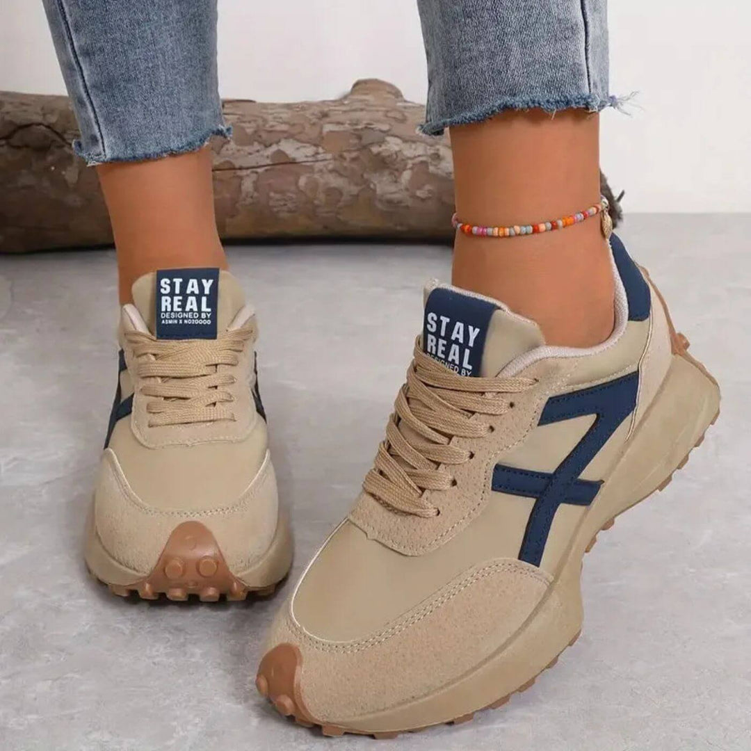 Moderna Sneakers för Kvinnor | Chunky Sula med Halkfri Slitbana | Sportig Stil och Dämpning för Vardagskomfort 1