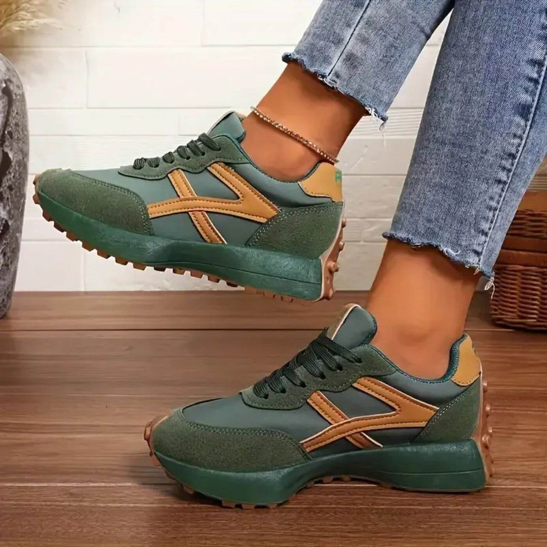 Moderna Sneakers för Kvinnor | Chunky Sula med Halkfri Slitbana | Sportig Stil och Dämpning för Vardagskomfort 2