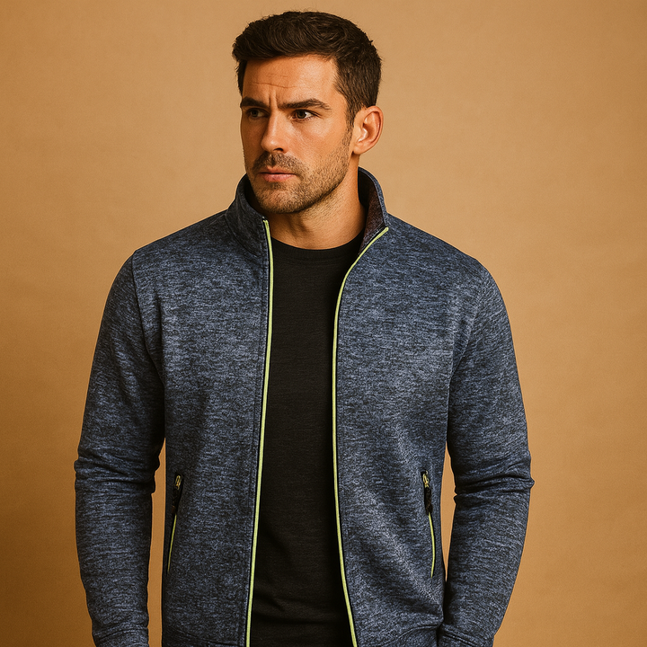 Moderna | Cardigan Män med Dragkedja och Bekväm Passform | Stilren Design för Vardagsbruk 2
