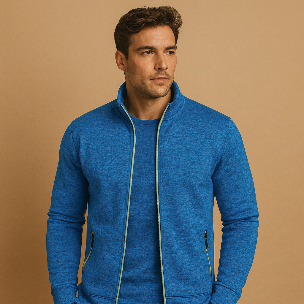 Moderna | Cardigan Män med Dragkedja och Bekväm Passform | Stilren Design för Vardagsbruk 3
