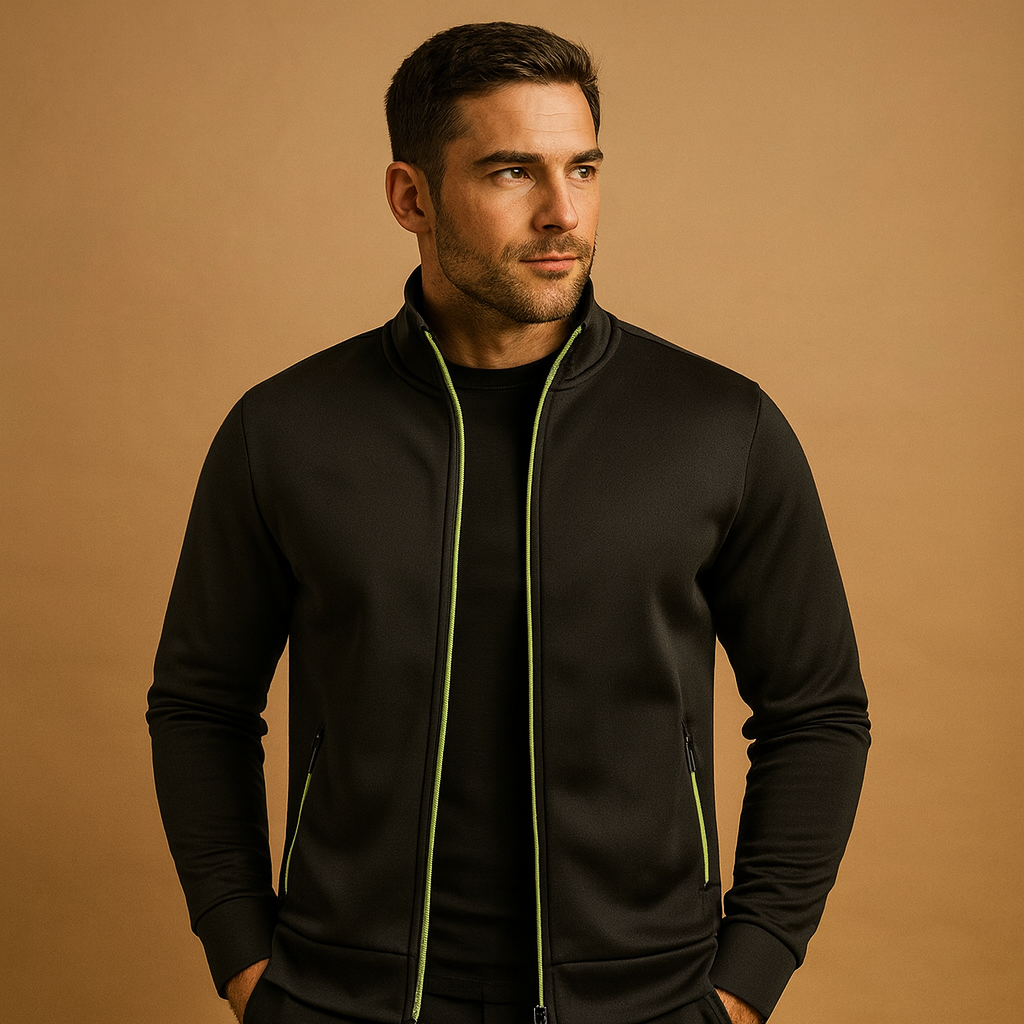 Moderna | Cardigan Män med Dragkedja och Bekväm Passform | Stilren Design för Vardagsbruk 4