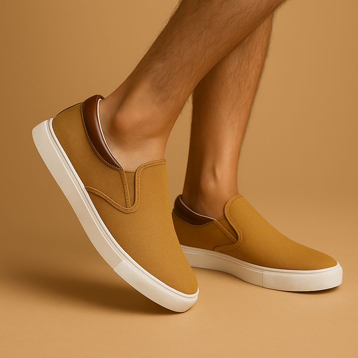 Moderna | Loafers Män med Andningsbar Textil och Vadderad Innersula | Komfortabel Slip-On Design för Varje Tillfälle 1