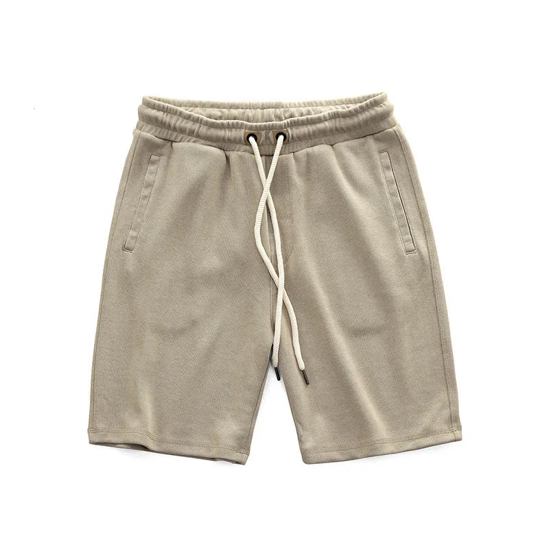 Noah | Avslappnade Herrshorts med Sidofickor och Dragsko 0