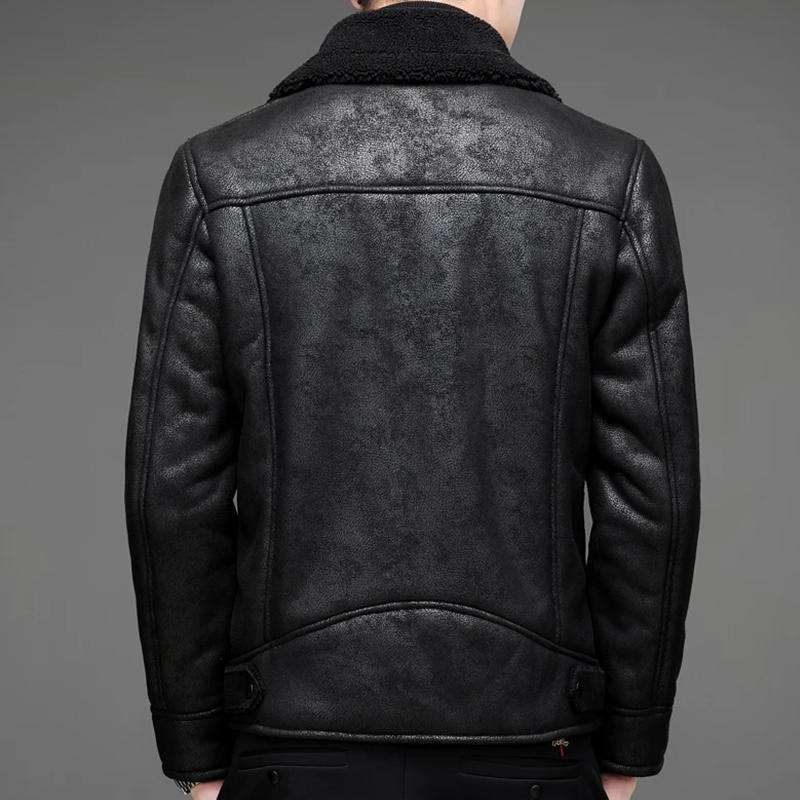 Noah | Elegant Vinterjacka med Pälskrage och Funktionell Design 3