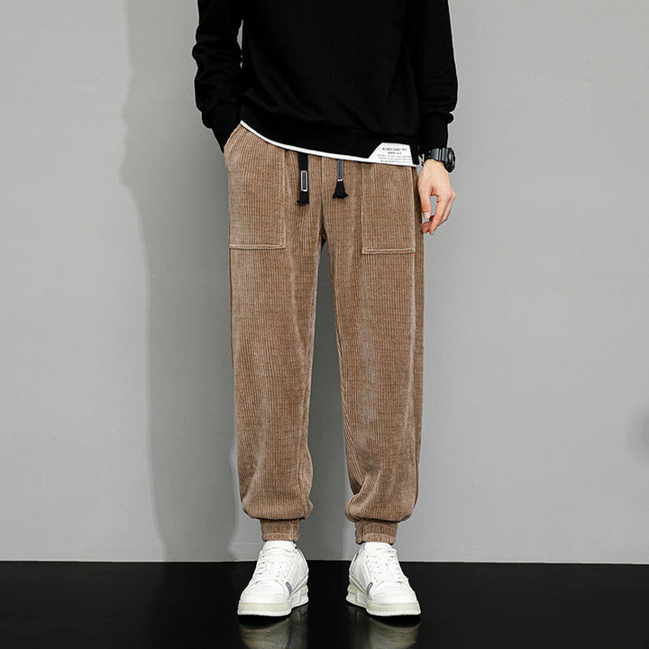 Noah | Lätt Vinter Sweatpants för Herr med Elastisk Midja 5