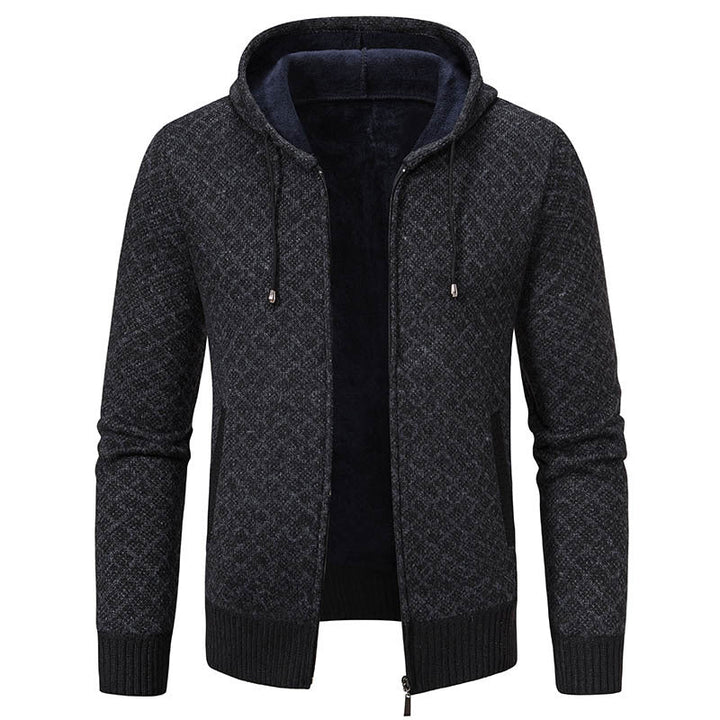 Noah | Slim Fit Kappa Med Huva För Herrar - Perfekt För Övergångsväder 0
