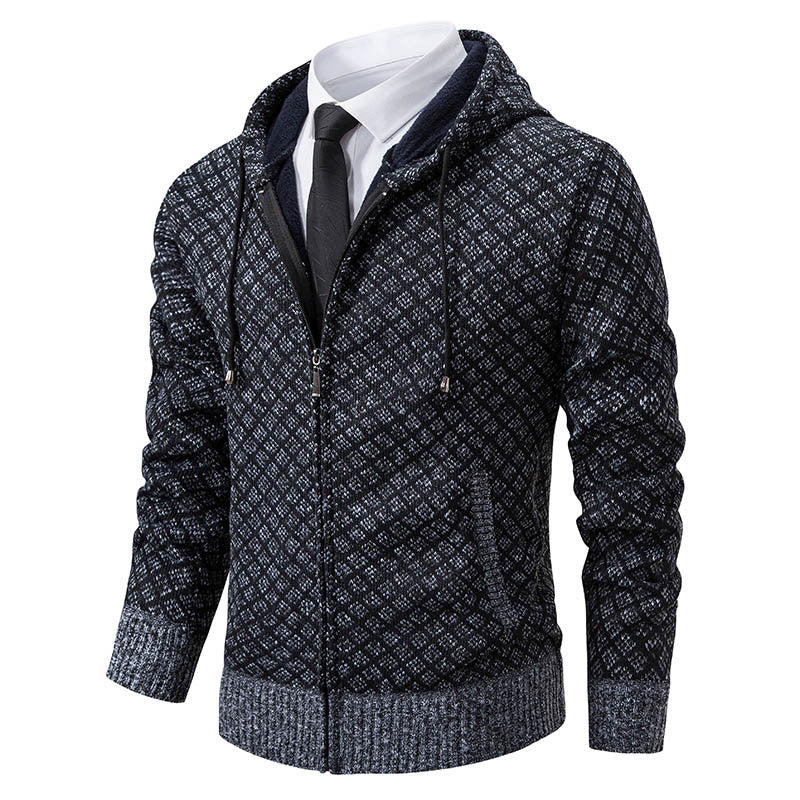 Noah | Slim Fit Kappa Med Huva För Herrar - Perfekt För Övergångsväder 1