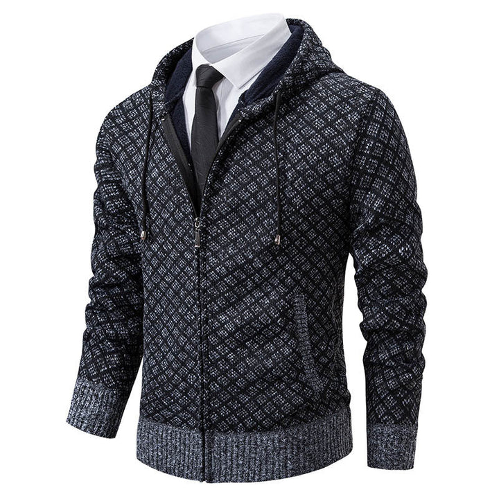 Noah | Slim Fit Kappa Med Huva För Herrar - Perfekt För Övergångsväder 1