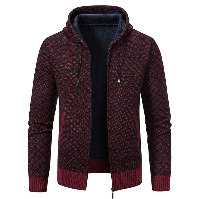 Noah | Slim Fit Kappa Med Huva För Herrar - Perfekt För Övergångsväder 2