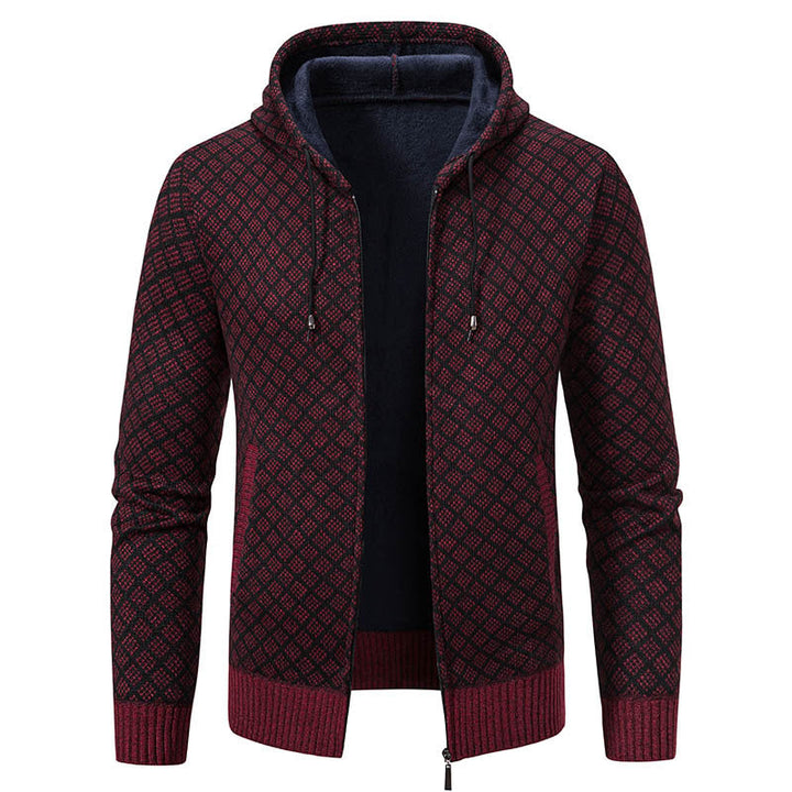 Noah | Slim Fit Kappa Med Huva För Herrar - Perfekt För Övergångsväder 2