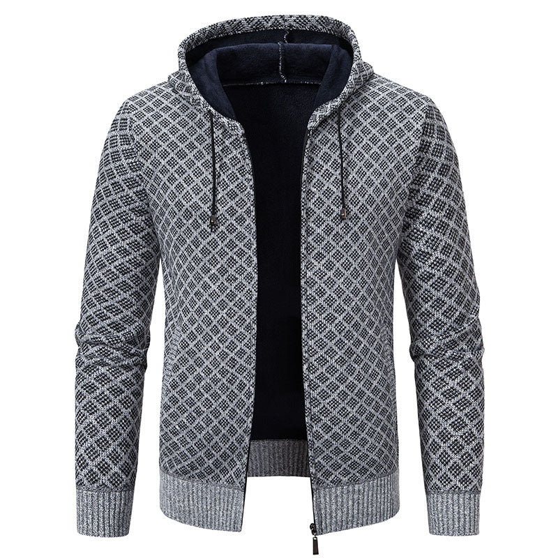Noah | Slim Fit Kappa Med Huva För Herrar - Perfekt För Övergångsväder 3
