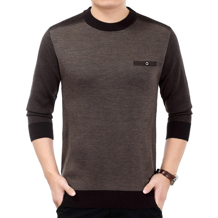 Noah | Slim Fit Långärmad Pullovertröja för Svalare Väder 0