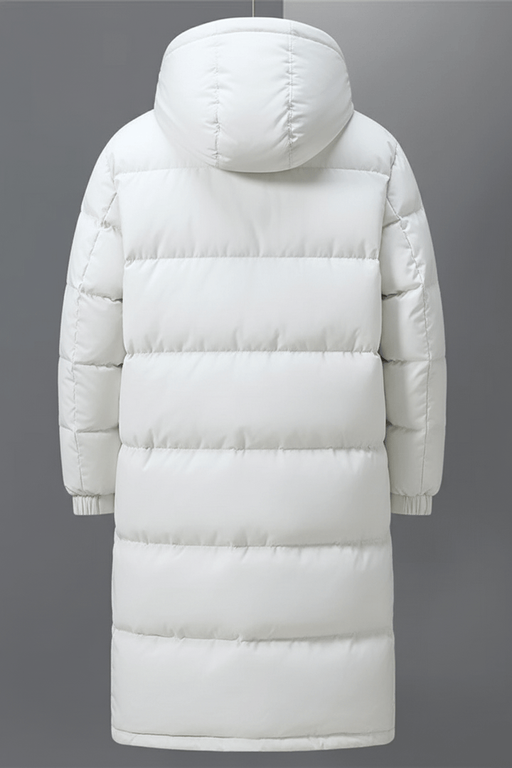 Noah | Tjockt Isolerad Trenchcoat för Män med Huva | Väderbeständig Design för Kalla Vinterdagar 4