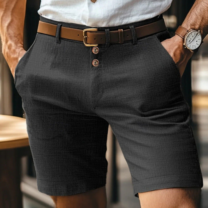 Noah | Ventilerande Mellanlånga Sommarshorts för Herrar 0