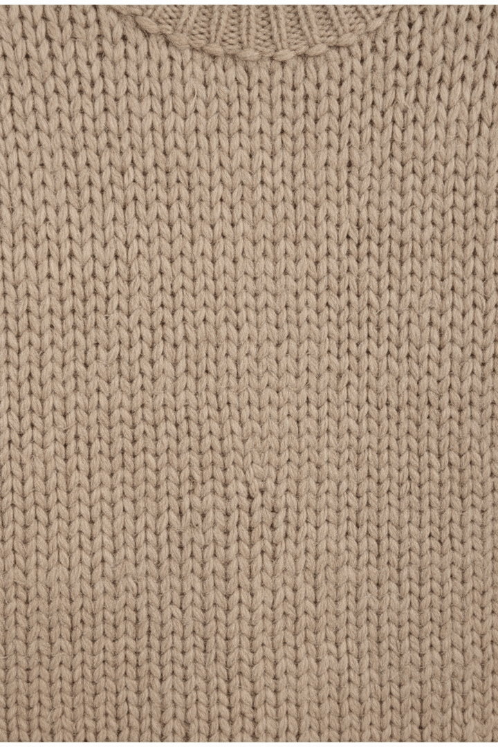 Noura | Oversized Stickad Tröja för Kvinnor med Ballongärmar | Mjuk Fiberblandning för Komfort 4