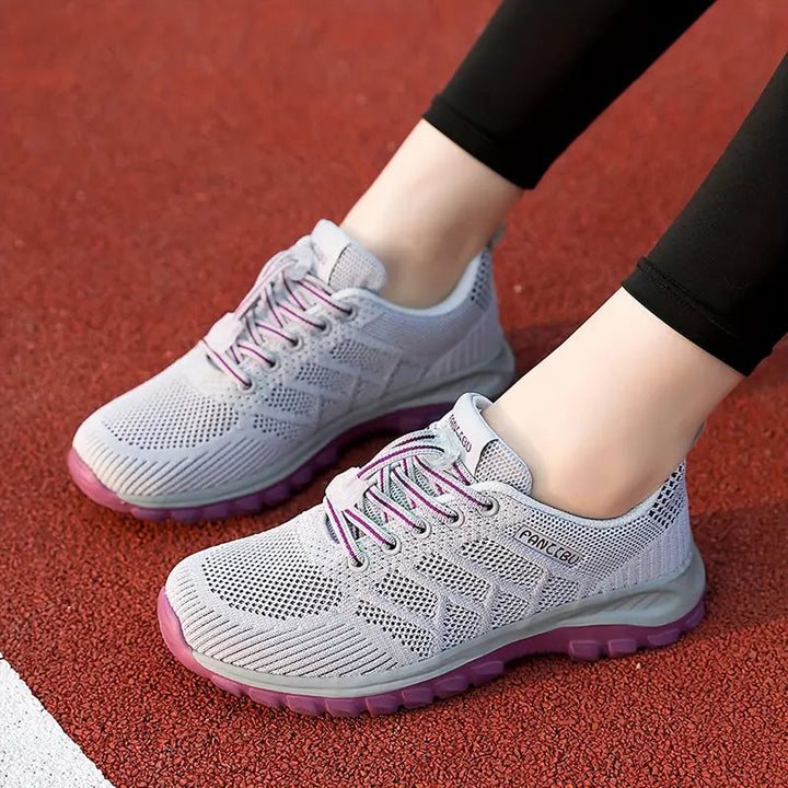 Oliver | Andningsbara Vadderade Sneakers med Hålfotsstöd 0