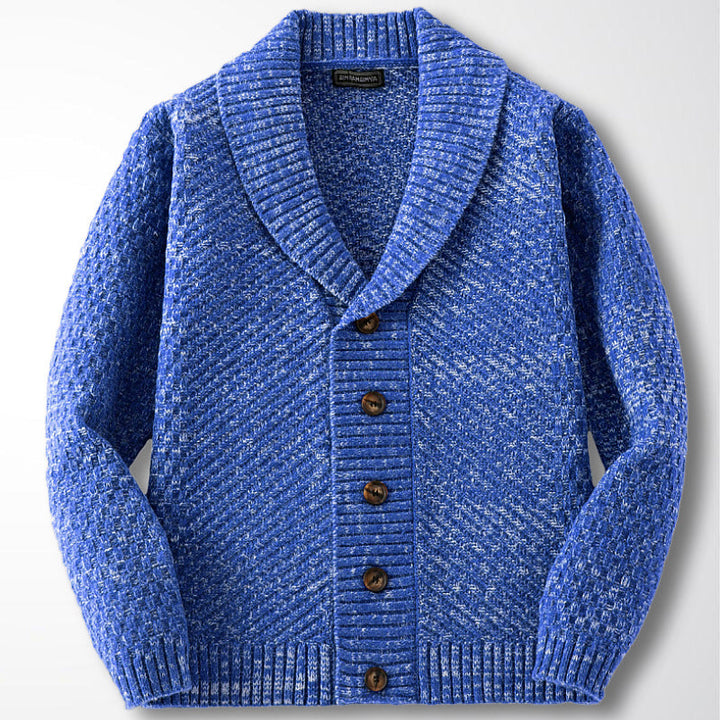 Oliver | Avslappnad Lång Kofta i Polyester för Herrar 2