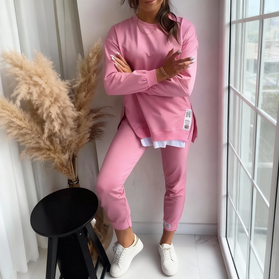 Oliver | Avslappnad Långärmad Loungewear Set 1