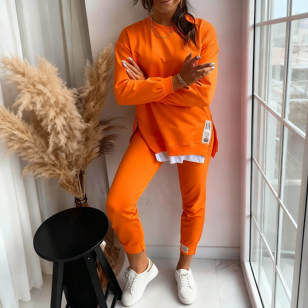 Oliver | Avslappnad Långärmad Loungewear Set 2