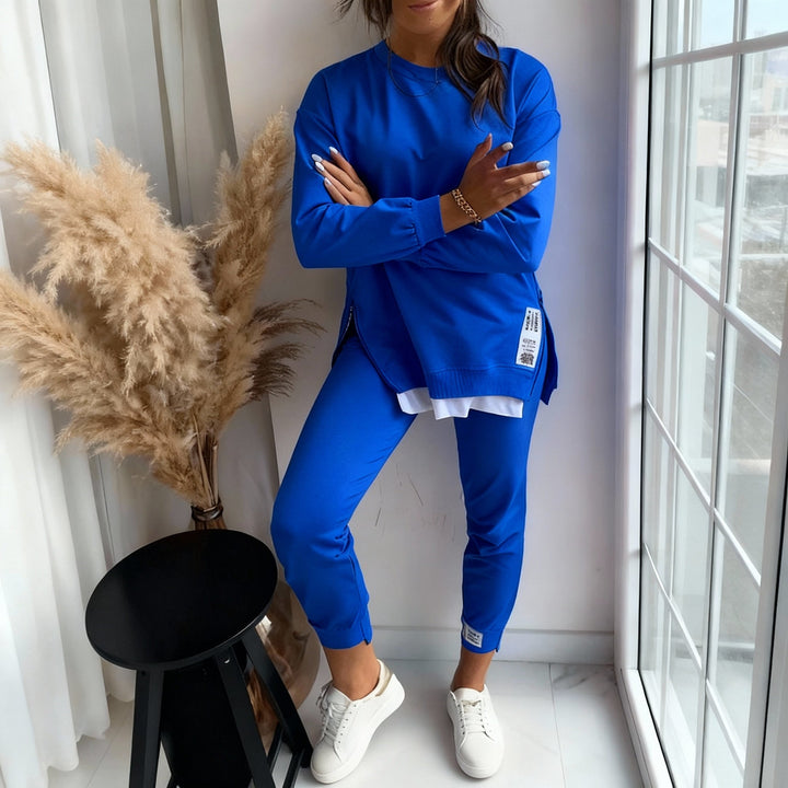 Oliver | Avslappnad Långärmad Loungewear Set 4