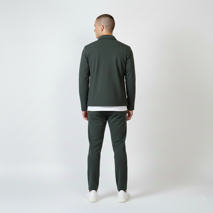 Oliver | Avslappnad Minimalistisk Tracksuit Set 1