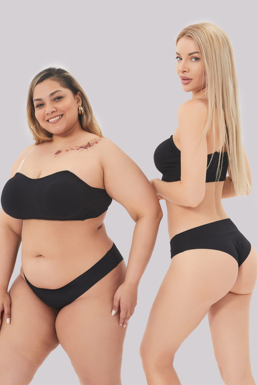 Oliver | Bekväm Axelbandslös Bandeau BH i Sömlös Design 2