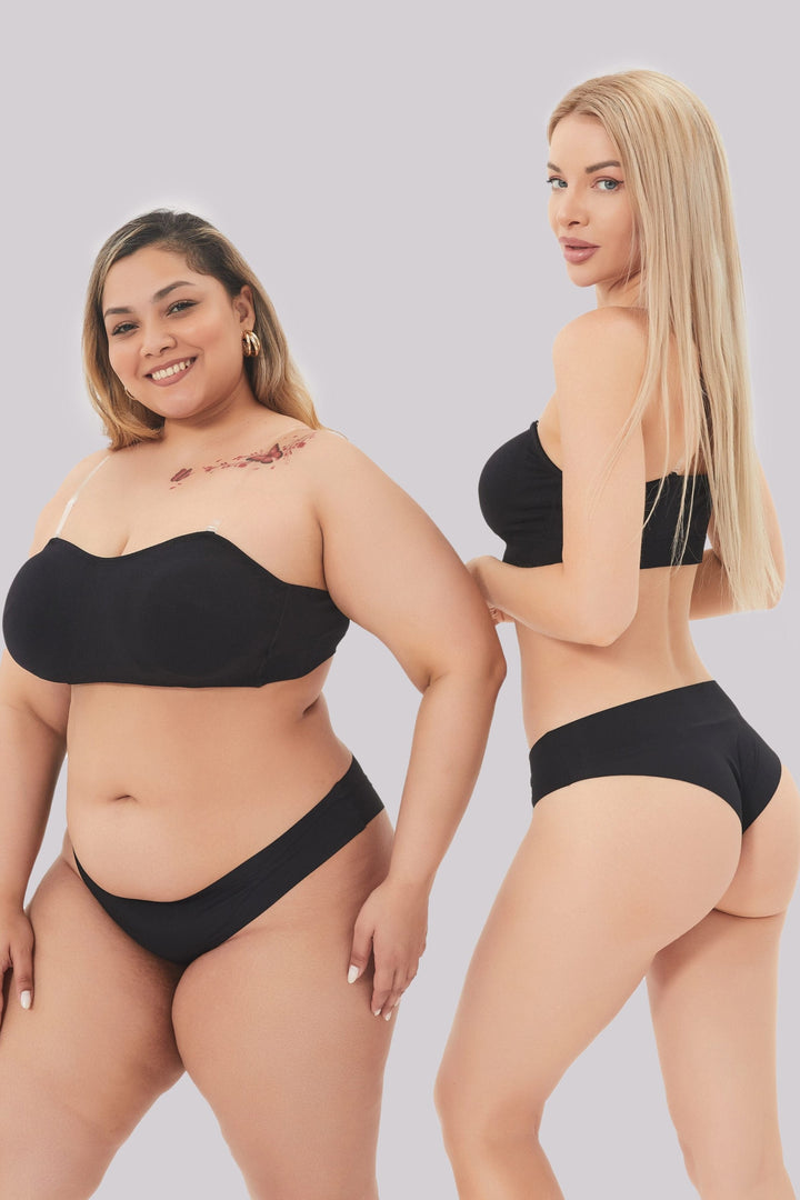 Oliver | Bekväm Axelbandslös Bandeau BH i Sömlös Design 2