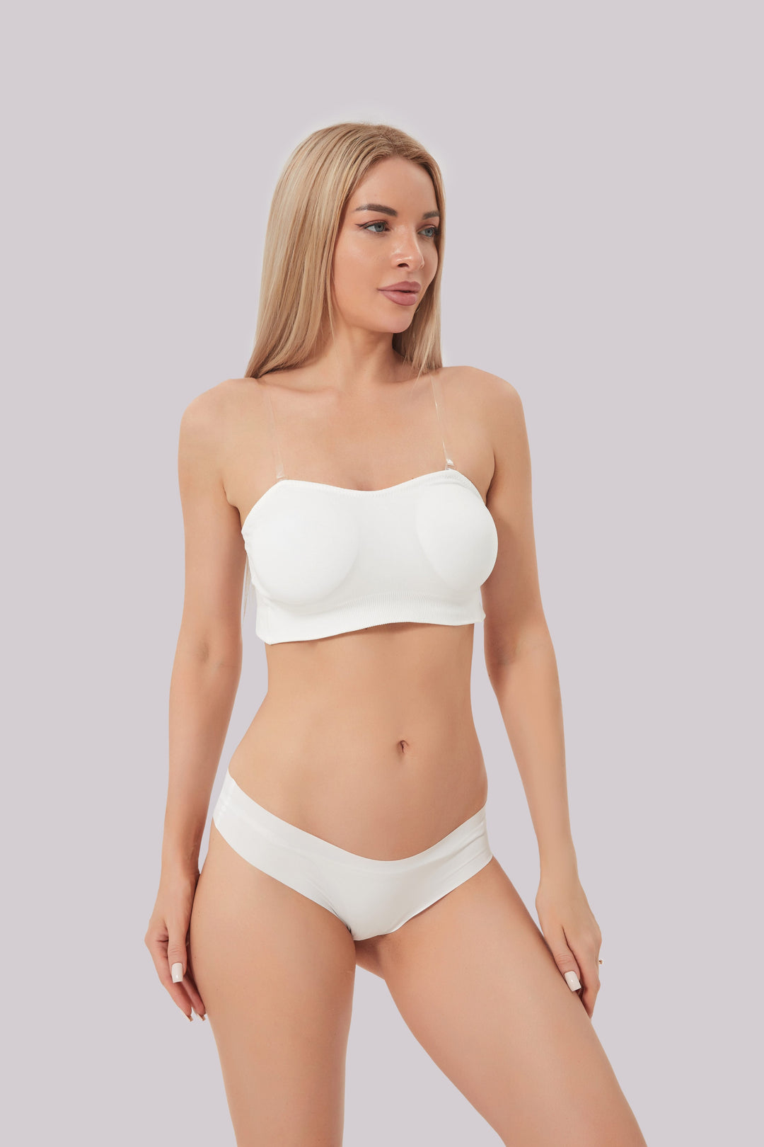 Oliver | Bekväm Axelbandslös Bandeau BH i Sömlös Design 3