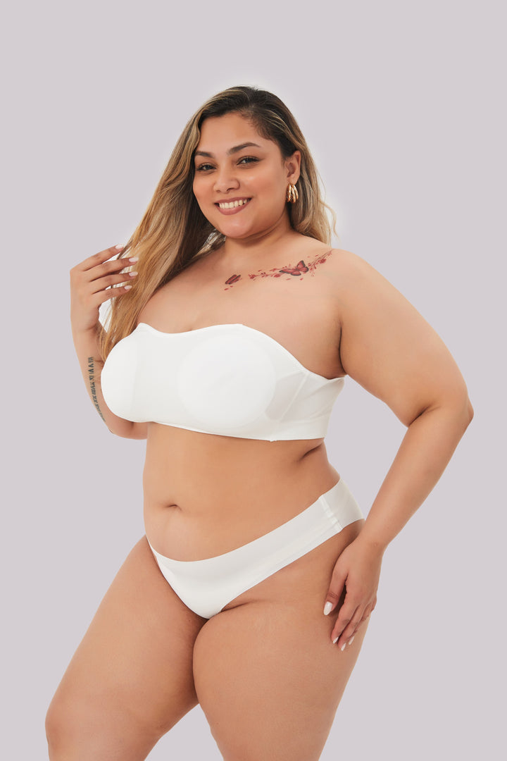 Oliver | Bekväm Axelbandslös Bandeau BH i Sömlös Design 4