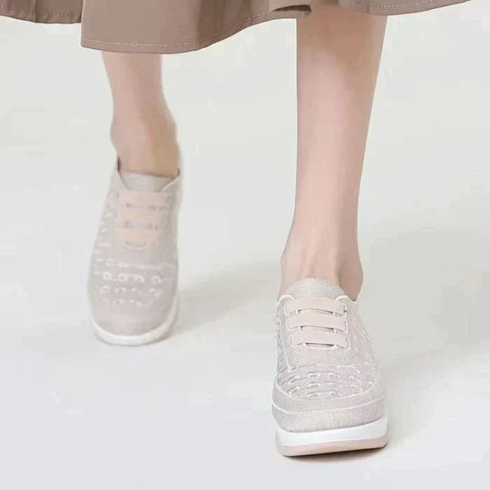 Oliver | Bekväma Slip On Skor Dam med Mesh Design 1