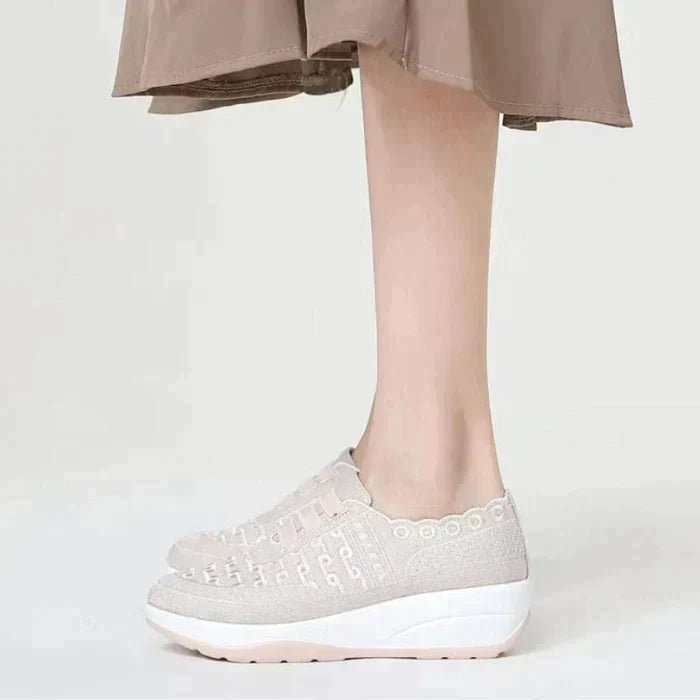 Oliver | Bekväma Slip On Skor Dam med Mesh Design 2