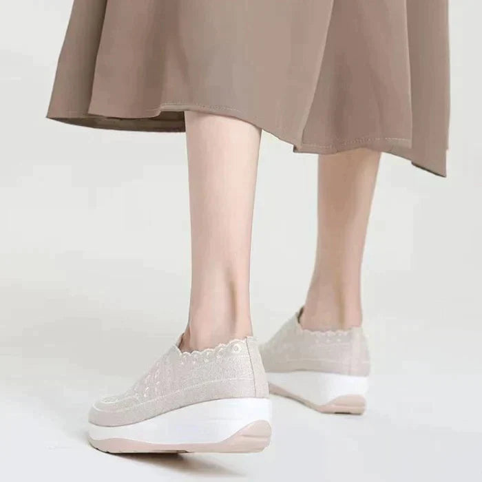 Oliver | Bekväma Slip On Skor Dam med Mesh Design 3