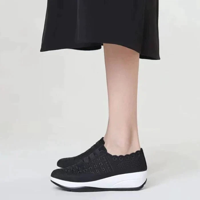 Oliver | Bekväma Slip On Skor Dam med Mesh Design 7